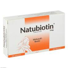 Abbildung: Natubiotin Tabletten 100 St, Tabletten PZN 02822640 