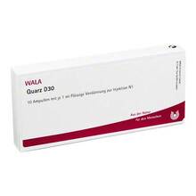 Abbildung: QUARZ D 30 Ampullen 10X1 ml, Ampullen PZN 02830444 