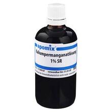 Abbildung: Kaliumpermanganat-Lösung 1% SR 100 ml, Lösung PZN 02830622 