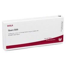 Abbildung: QUARZ D 20 Ampullen 10X1 ml, Ampullen PZN 02832822 