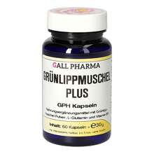 Abbildung: Grünlippmuschel Plus Gph Kapseln 60 St, Kapseln PZN 02841353 