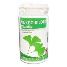 Abbildung: Imovit Ginkgo Biloba Kapseln 60 St, Kapseln PZN 02844334 