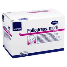 Abbildung: FOLIODRESS mask Comfort senso OP-Maske grün 50 St PZN 02845865 
