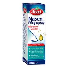 Abbildung: Abtei Nasenpflegeöl Nasenspray 20 ml, Nasenspray PZN 02859703 