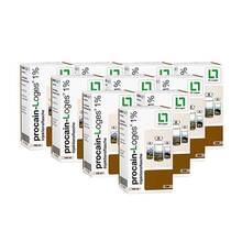 Abbildung: Procain-Loges 1% Injektionsflasche 10X100 ml, Injektionsflaschen PZN 02860557 