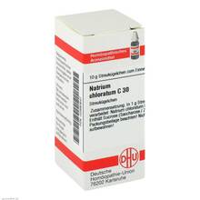 Abbildung: Natrium chloratum C 30 Globuli 10 g, Globuli PZN 02890647 