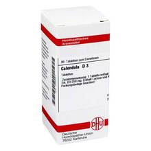 Abbildung: CALENDULA D 3 Tabletten 80 St, Tabletten PZN 02895521 