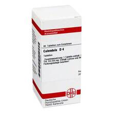 Abbildung: CALENDULA D 4 Tabletten 80 St, Tabletten PZN 02895538 