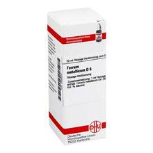 Abbildung: FERRUM METALLICUM D 6 Dilution 20 ml, Dilution PZN 02898643 