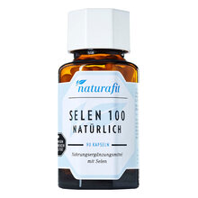 Abbildung: Naturafit Selen 100 natürlich Kapseln 90 St, Kapseln PZN 02909298 
