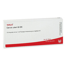Abbildung: CERVIX uteri GL D 5 Ampullen 10X1 ml, Ampullen PZN 02911792 