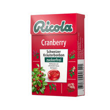 Abbildung: Ricola ohne Z.Box Cranberry Bonbons 50 g, Bonbons PZN 02922353 