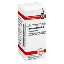 Abbildung: NUX MOSCHATA D 6 Globuli 10 g, Globuli PZN 02928232 