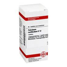 Abbildung: PETROLEUM RECTIFICATUM D 12 Tabletten 80 St, Tabletten PZN 02928901 
