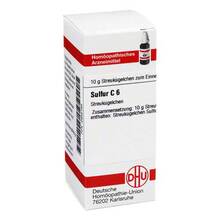 Abbildung: SULFUR C 6 Globuli 10 g, Globuli PZN 02932185 