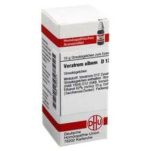 Abbildung: VERATRUM ALBUM D 12 Globuli 10 g, Globuli PZN 02933374 