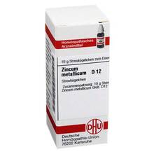 Abbildung: ZINCUM METALLICUM D 12 Globuli 10 g, Globuli PZN 02933925 