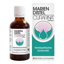 Abbildung: Mariendistel Curarina Urtinktur 50 ml, Tropfen PZN 03024656 