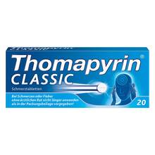 Abbildung: Thomapyrin Classic Schmerztabletten 20 St, Tabletten PZN 03046735 