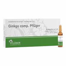 Abbildung: GINKGO COMP.Pflüger Ampullen 10 St, Ampullen PZN 03064472 
