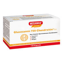 Abbildung: Glucosamin 750 Chondroitin Plus Megamax Kapseln 120 St, Kapseln PZN 03079835 