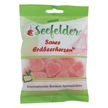 Abbildung: Seefelder saure Erdbeerherzen Kda 100 g, Beutel PZN 03086315 