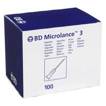 Abbildung: BD Microlance Kanüle 21 G 1 1 / 2 0,8x40 mm 100 St, Kanüle PZN 03086930 