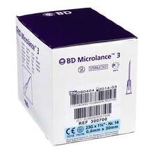 Abbildung: BD Microlance Kanüle 23 G 1 1 / 4 0,6x30 mm 100 St, Kanüle PZN 03086953 