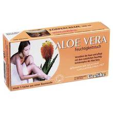 Abbildung: Coolike Aloe Vera Feuchtigkeitstuch 5 St, Tücher PZN 03091753 