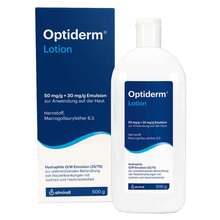 Abbildung: Optiderm Lotion 500 g, Emulsion PZN 03103249 