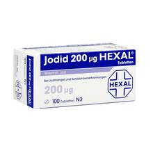 Abbildung: Jodid 200 Hexal Tabletten 100 St, Tabletten PZN 03105998 