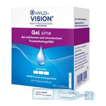 Abbildung: Hylo-Vision Gel sine Einzeldosispipetten 20X0.35 ml, Einzeldosispipetten PZN 03114098 