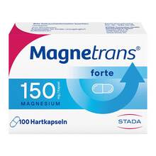 Abbildung: Magnetrans forte 150 mg Hartkapseln 100 St, Hartkapseln PZN 03127853 