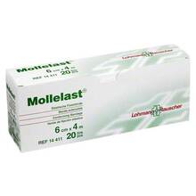 Abbildung: Mollelast Binden 6 cmx4 m einzeln verpackt 20 St, Binden PZN 03129987 
