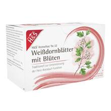 Abbildung: H&S Weißdornblätter mit Blüten Filterbeutel 20X1.6 g, Filterbeutel PZN 03140196 