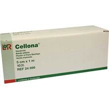 Abbildung: Cellona Gipsbinden 5 cmx1 m 2X5 St, Binden PZN 03150763 