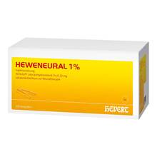Abbildung: Heweneural 1% Injektionslösung Ampullen 100X2 ml, Injektionslösung PZN 03173066 