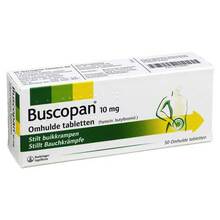 Abbildung: Buscopan Dragees 50 St, Überzogene Tabletten PZN 03176981 