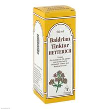 Abbildung: Baldriantinktur Hetterich 50 ml, Tinktur PZN 03180965 