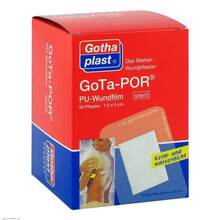 Abbildung: GOTA-POR PU Wundfilm 7,2x5 cm steril Pflaster 50 St, Pflaster PZN 03182450 