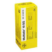 Abbildung: MULTISTIX 10 SG Teststreifen 100 St, Teststreifen PZN 03188642 