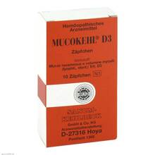 Abbildung: MUCOKEHL D 3 Zäpfchen 10 St, Suppositorien PZN 03206707 