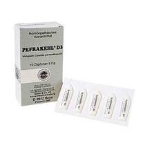 Abbildung: PEFRAKEHL D 3 Zäpfchen 10 St, Suppositorien PZN 03206995 