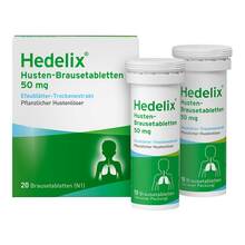 Abbildung: Hedelix Husten-Brausetabletten 20 St, Brausetabletten PZN 03211134 