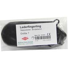 Abbildung: Fingerling Leder Größe 7 Bindeband 1 St PZN 03236909 