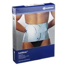 Abbildung: Lordoloc Lumbalbandage Größe 3 titan 1 St, Bandage PZN 03237145 