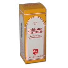 Abbildung: Jodtinktur Hetterich 30 ml, Lösung PZN 03237398 