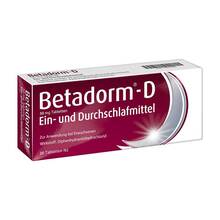 Abbildung: Betadorm D Tabletten 20 St, Tabletten PZN 03241684 