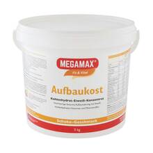 Abbildung: Megamax Aufbaukost Schoko Pulver 3 kg, Pulver PZN 03246575 