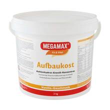 Abbildung: Megamax Aufbaukost Vanille Pulver 3 kg, Pulver PZN 03246730 